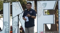 Kadis Pariwisata Sultra Belli Harli Tombili. (Antara/Andry Denisah) Kadis Pariwisata Sultra Belli Harli Tombili. (Antara/Andry Denisah)